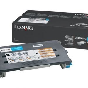 Lexmark Värikasetti Syaani 1.5k C500n