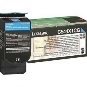 Lexmark Värikasetti Syaani 4k Return C544