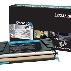 Lexmark Värikasetti Syaani 7k X746/x748 Return
