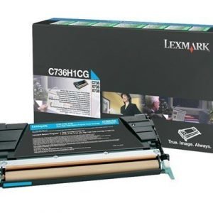 Lexmark Värikasetti Syaani C736/x736/x738
