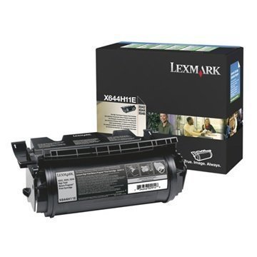 Lexmark X644H11E Värikasetti X 642 E X 646 E â" Musta