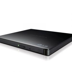 Lg Slim External Base Dvd-w 9.5mm Black Retail Dvd-asema