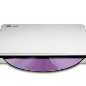 Lg Slim External Slot Base Dvd-w Silver Retail Dvd-asema