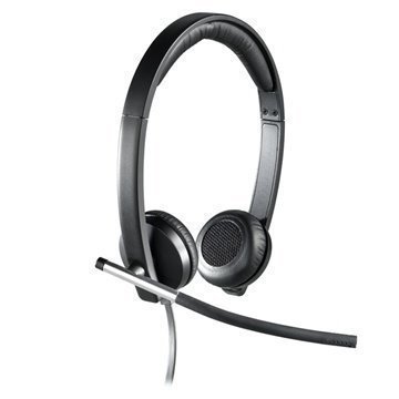 Logitech H650e USB Stereo Headset Black