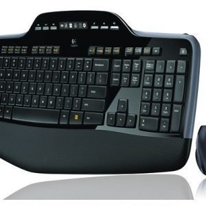 Logitech Wireless Desktop Mk710 Pohjoismainen Näppäimistö Ja Hiiri Pohjoismainen