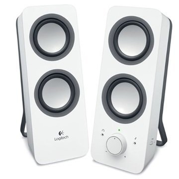 Logitech Z200 2.0 Stereo Kaiuttimet Valkoinen