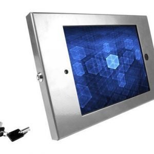 Maclocks Compulocks Ipad Secure Metal Jacket Enclosure With 45° Kiosk Silver