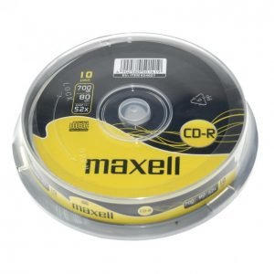 Maxell Cd-R80 52x 10 Kpl Spindle