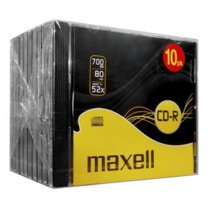 Maxell Cd-R80 Xl-S 10 Kpl