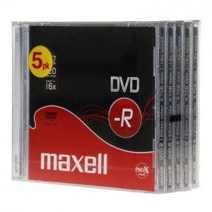 Maxell Dvd-R 5 Kpl 16x