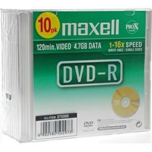 Maxell Dvd-r X 10