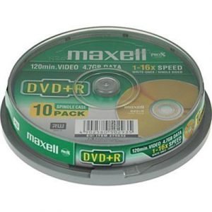 Maxell Dvd+r X 10