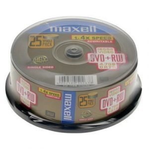 Maxell Dvd+rw X 25