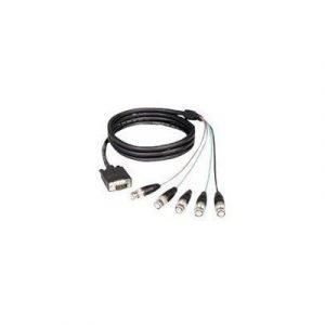 Microconnect Display Cable 15-nastainen Hd D-sub (hd-15) Uros Bnc Uros Musta 3m