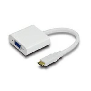 Microconnect Hdmi Mini Vga Adapter M-f 19-nastainen Mini Hdmi Tyyppi C Uros 15-nastainen Hd D-sub (hd-15) Naaras