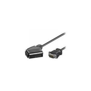 Microconnect Projector Cable 21-nastainen Scart Uros 15-nastainen Hd D-sub (hd-15) Uros Musta 2m
