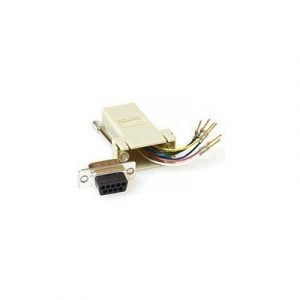 Microconnect Sarjasovitin Rj-45 Naaras 9-nastainen D-sub (db-9) Naaras Beige 0m