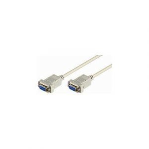 Microconnect Serial Cable 9-nastainen D-sub (db-9) Naaras 9-nastainen D-sub (db-9) Naaras Harmaa 2m