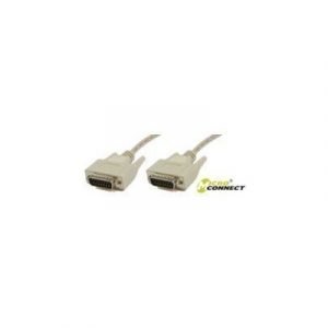 Microconnect Serial / Parallel Cable 15-nastainen D-sub (db-15) Uros 15-nastainen D-sub (db-15) Uros Beige 2m