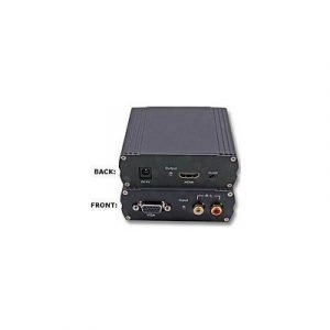 Microconnect Vga/audio To Hdmi Converter Videomuunnin 15-nastainen Hd D-sub (hd-15) Rca Phono X 2 Naaras 19-nastainen Hdmi Tyyppi A Naaras