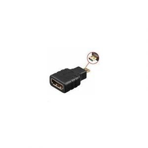 Microconnect Video / Audio Adapteri 19 Pin Micro Hdmi Type D Uros 19-nastainen Hdmi Tyyppi A Naaras