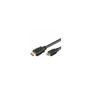 Microconnect Video-/audiokaapeli 19-nastainen Hdmi Tyyppi A Uros 19-nastainen Mini Hdmi Tyyppi C Uros Musta 1.5m