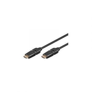 Microconnect Video- / Ääni- / Verkkokaapeli 19-nastainen Hdmi Tyyppi A Uros 19-nastainen Hdmi Tyyppi A Uros Musta 1.5m