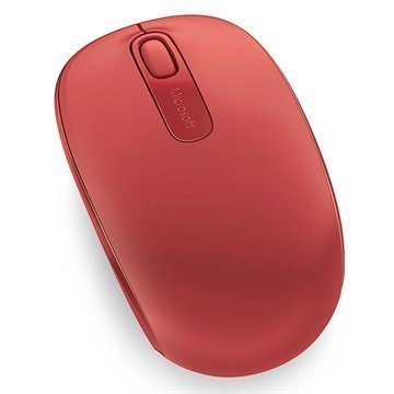 Microsoft 1850 Wireless Mobile Mouse Red