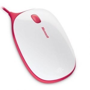 Microsoft Express Mouse Optinen Hiiri Valkoinen Punainen