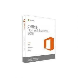 Microsoft Office 2016 Home & Business Win Fin Medialess