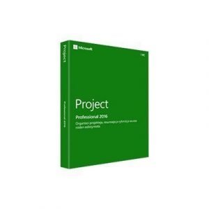 Microsoft Project Professional 2016 Win Fin Medialess