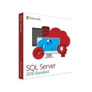 Microsoft Sql Server 2016 Standard English + 10 Cal Dvd