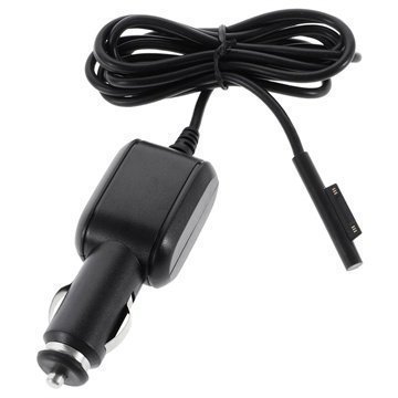 Microsoft Surface Pro 3 Surface Pro 4 Car Charger Black