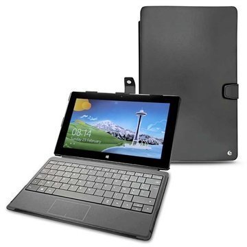 Microsoft Surface Pro Noreve Tradition B Nahkakotelo Musta