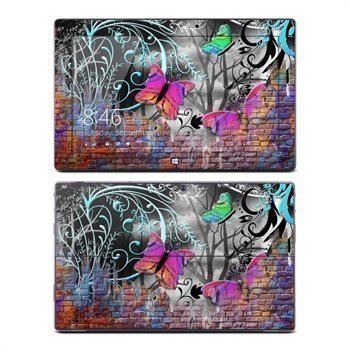 Microsoft Surface Pro Pro 2 Butterfly Wall Skin