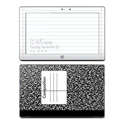 Microsoft Surface Pro Pro 2 Composition Notebook Skin