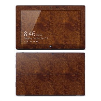 Microsoft Surface Pro Pro 2 Dark Burlwood Skin