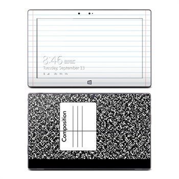 Microsoft Surface RT Composition Notebook Skin