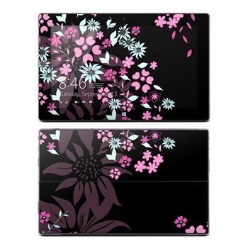 Microsoft Surface RT Dark Flowers Skin