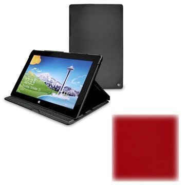 Microsoft Surface RT Noreve Tradition Leather Case Red