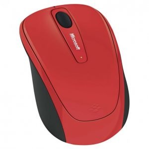 Microsoft Wireless 3500 Red Hiiri