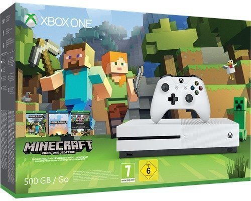 Microsoft Xbox One S 500 Gb Minecraft Bundle 500gb