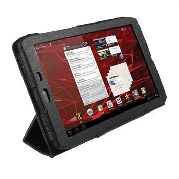 Motorola XOOM 2 Media Edition 3G MZ608 iGadgitz PU Leather Case Black