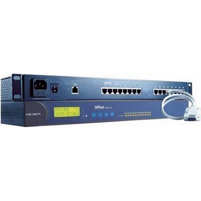 Moxa NPort 5610 sarjaporttipalvelin 8 porttia RS-232 19 1U"