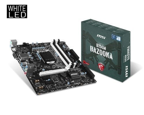 Msi B150m Bazooka Lga1151 Socket Mikro Atx