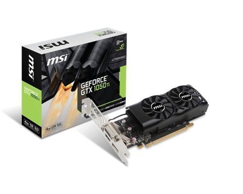 Msi Geforce Gtx 1050 Ti Low Profile 4gb