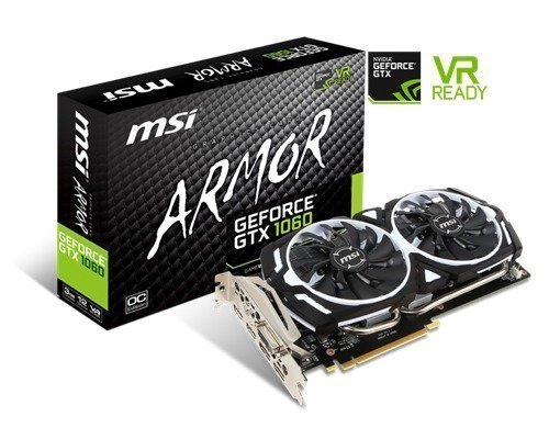 Msi Geforce Gtx 1060 Armor Ocv1 3gb