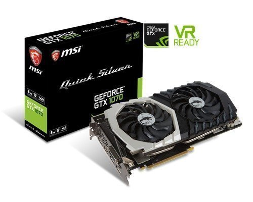 Msi Geforce Gtx 1070 Quick Silver 8gb Oc