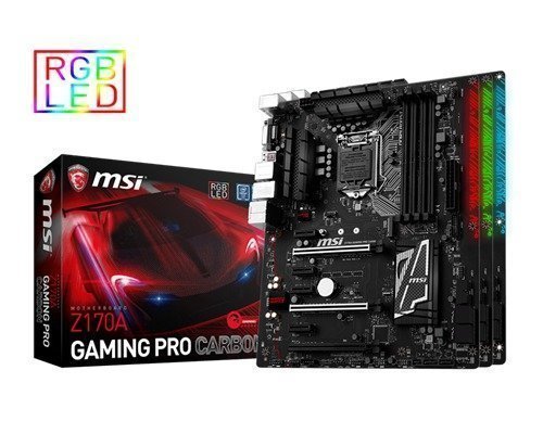 Msi Z170a Gaming Pro Carbon Lga1151 Socket Atx