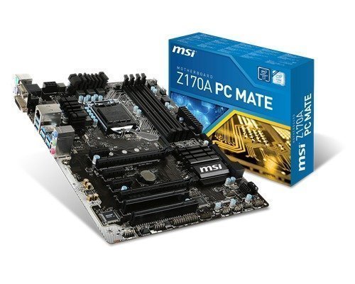 Msi Z170a Pc Mate Lga1151 Socket Atx